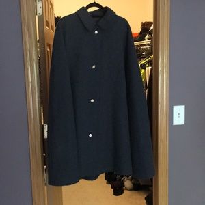 Vintage Wool Cape from the UK, size Large